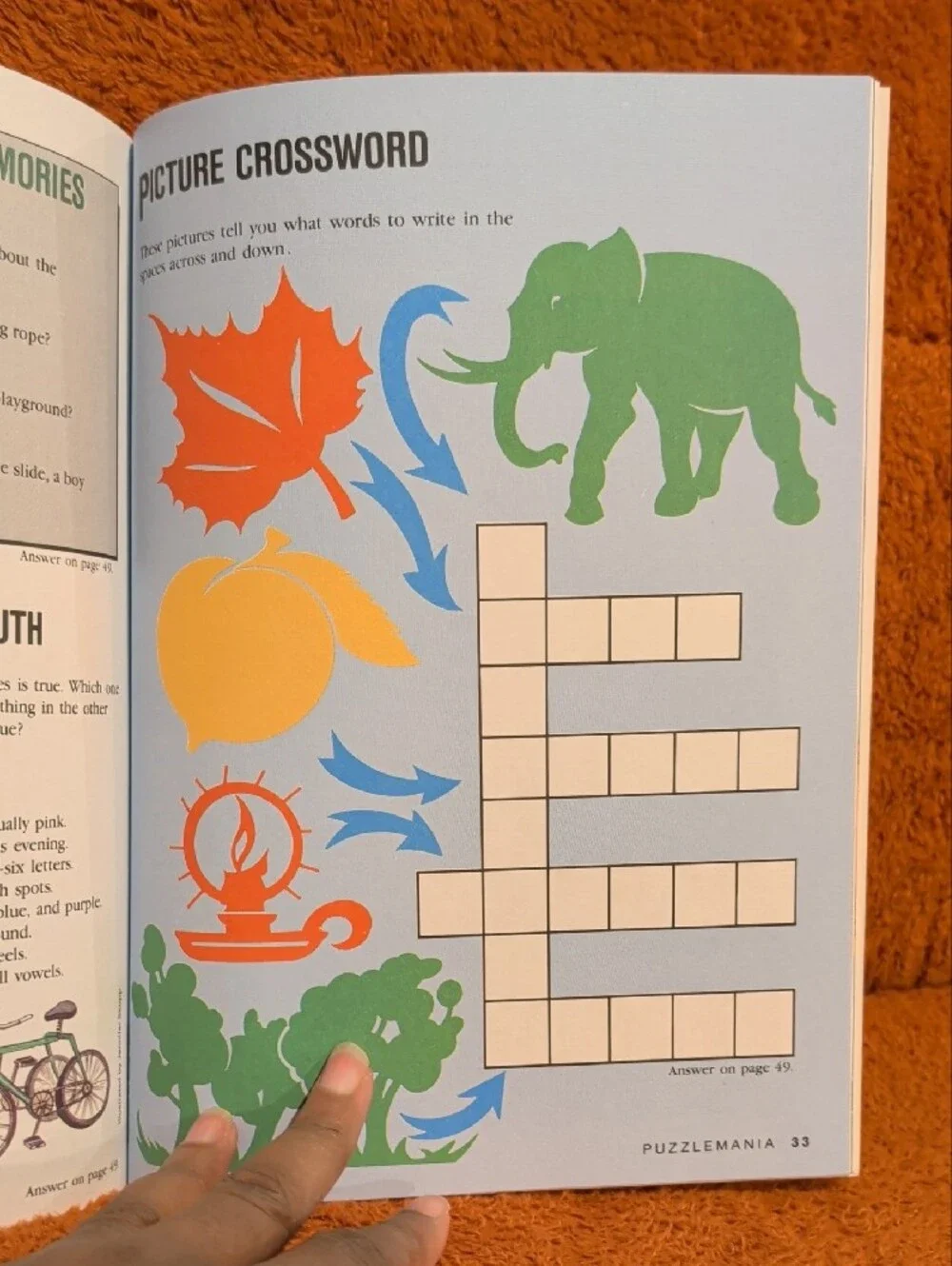 Highlights Puzzlemania Kids Activity Book - 1990